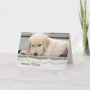 Search for golden retriever puppy birthday cards Dog