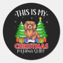 Search for lhasa apso stickers Sequin christmas tree star