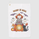 Search for halloween golf towels Trick