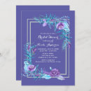 Search for violet bridal shower invitations Boho