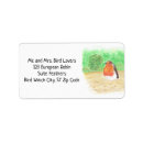 Search for european return address labels Robin