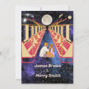 Search for space wedding invitations Night