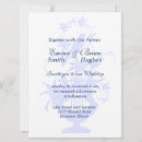 Search for bird 6x8 invitations Blue