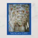 Search for the creation of adam postcards Sistine chapel