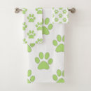 Search for dog paw print bath towels Cute