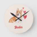 Search for welsh clocks Pembroke welsh corgi