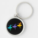 Search for dancer round key rings Girly