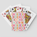 Search for geometric playing cards Turquoise
