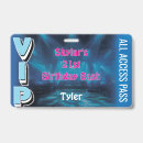 Search for all access pass id badges Backstage