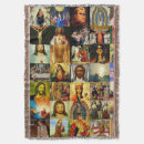 Search for catholic blankets Jesus
