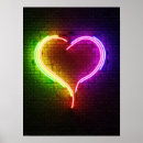 Search for neon posters Heart