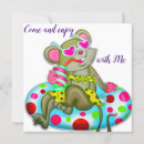 Search for cartoon mouse invitations Colourful
