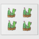 Search for pink cactus wrapping paper Succulents