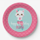 Search for feline plates Girl
