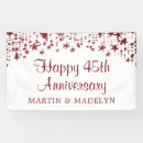 Search for ruby anniversary decorations banners Elegant