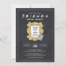 Search for friends show invitations Monica's apartment