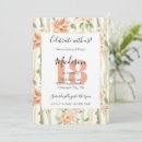 Search for peach and mint invitations Green