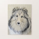 Search for sheepdogs puzzles Sheltie