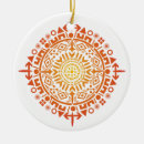 Search for sun christmas tree decorations Orange