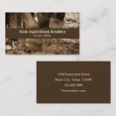 Search for horse business cards Vintage