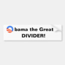 Search for dividing bumper stickers Obama