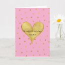 Search for heart birthday cards Gold