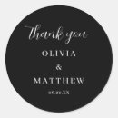 Search for thank you calligraphy wedding stickers Typography