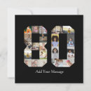 Search for number eighty invitations Photo collage