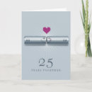 Search for 25th silver wedding anniversary cards Heart