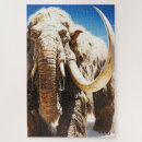 Search for mammoths puzzles Elephant
