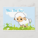 Search for white sheep postcards Blue