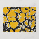 Search for yellow pattern postcards Unique