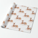Search for pink deer wrapping paper Elegant