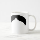 Search for mustach mugs Silhouette