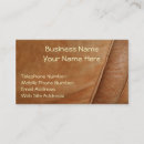 Search for crafted style business cards Rustic