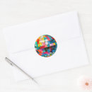 Search for vintage 70s stickers Colourful