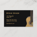 Search for guitar business cards Song writer