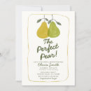 Search for perfect pear invitations The perfect pair