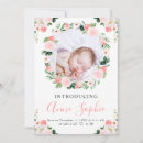 Search for watercolor birth announcement cards Floral