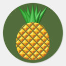 Search for pineapple stickers Yellow and green
