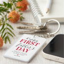 Search for 1st birthday key rings For him