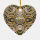 Search for weddings heart christmas tree decorations Vintage