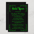 Search for lime green and black invitations Flowers