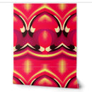 Search for red and white pattern art Background