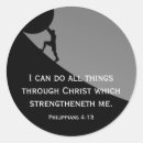 Search for philippians 4 13 verse stickers Inspirational