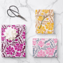 Search for vintage wrapping paper Pink