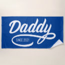 Search for father beach towels Typography