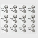 Search for aliens wrapping paper Extraterrestrial