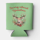 Search for funny christmas can coolers Reindeer