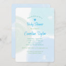 Search for blue and green baby shower invitations Simple